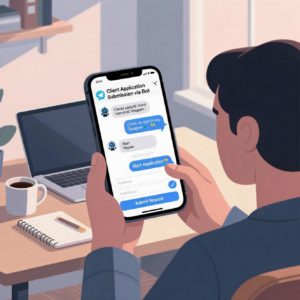 Telegram бот для получения заявок на работы